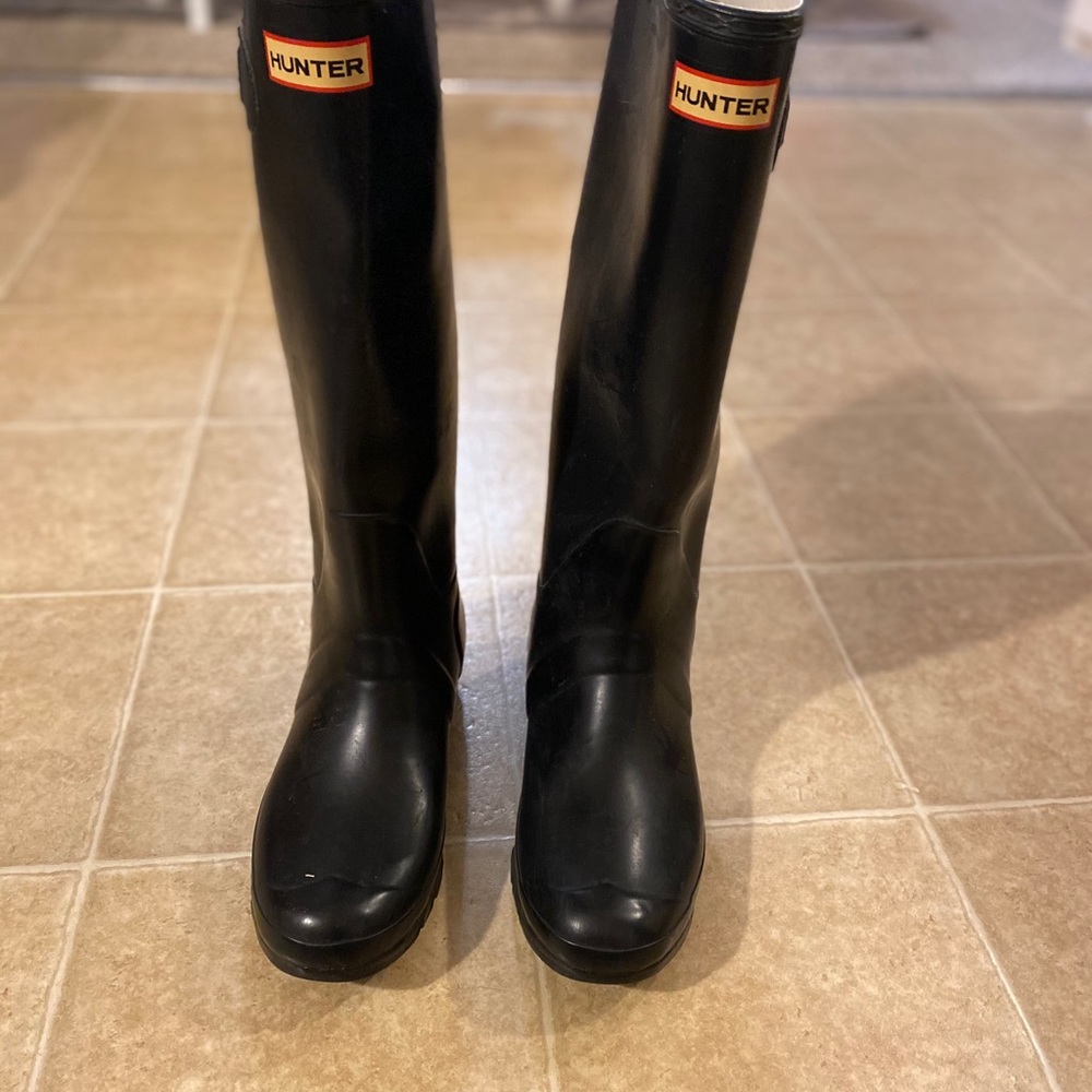 Black Hunter Boots